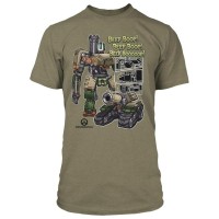 Футболка Jinx Overwatch - Roll Out Premium Tee Olive Heather, L (JINX-8157 OLL)