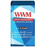 Стрічка до принтерів WWM 13мм х 30м (M13.30H)