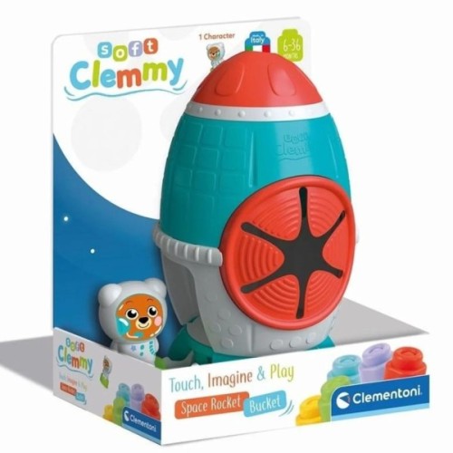 Розвиваюча іграшка Clementoni Space Rocket, серія Soft Clemmy (17806)