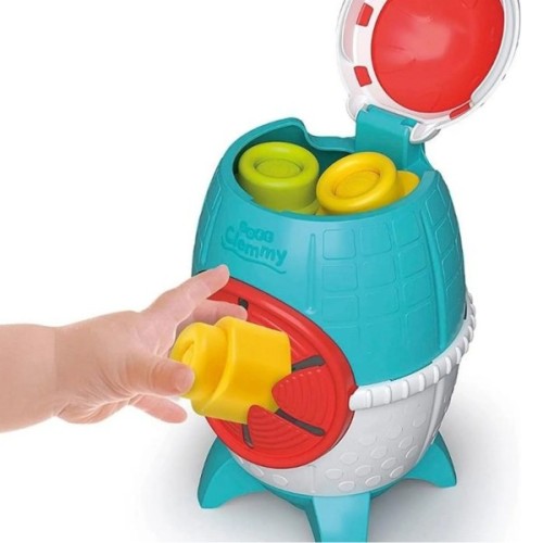Розвиваюча іграшка Clementoni Space Rocket, серія Soft Clemmy (17806)