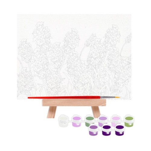 Картина по номерам Rosa Star Ніжна лаванда 15 х 20 см з мольбертом (4823098540533)