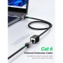 Патч-корд 0.5м F/UTP cat 6 RJ-45 extension black Ugreen (U_11278)