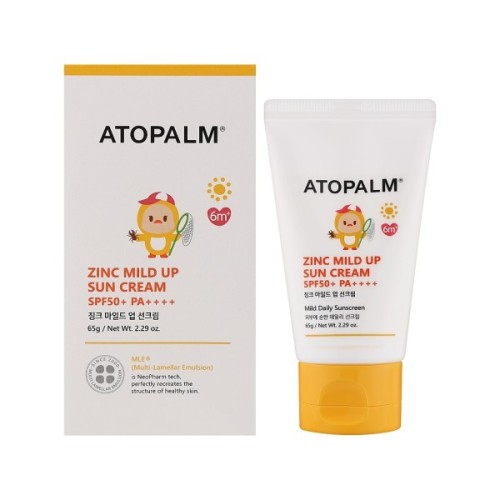 Засіб від засмаги Atopalm Zinc Mild Up Sun Cream SPF50+ 65 г (8809723787104)