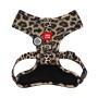 Шлея для собак WAUDOG Mesh дихаюча з QR адресником "Леопард" L (235-4066)
