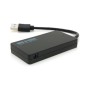 Концентратор Voltronic USB 3.0 to 4xUSB 0.14m flat black (YT-3HF4/2TB)