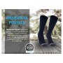 Водонепроникні шкарпетки Dexshell Terrain Walking 2.0 Socks чорно-сірі розмір XL (47-49) (DS62406JBG-XL)