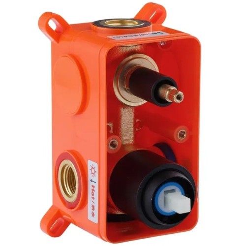 Душовий гарнітур Kroner Edelstahl Klassisch-SCH082 + змішувач Edelstahl Klassisch-SCH010 (CVS30163)