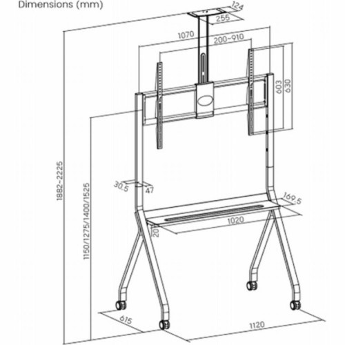 Підставка для інтерактивної дошки Intech TTL16-69FW (18619)