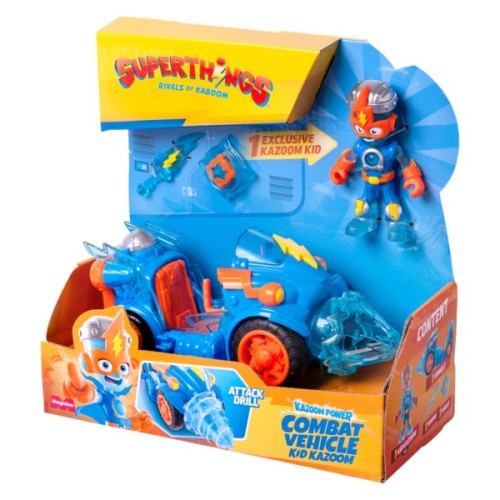 Ігровий набір SuperThings серії Combat Vehicles - Кід Казум (PSTSP116IN200)