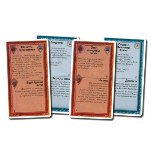 Настільна гра Geekach Games Війна Персня. Доля Еребору (War of the Ring: The Fate of Erebor) (укр.) (GKCH137fe)