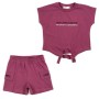 Набір дитячого одягу Smile із шортами (7012-128G-lilac)