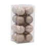 Ялинкова іграшка Chomik пластикові кульки, 16шт, 3 см, шампань (5900779893955_2)