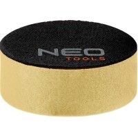 Диск полірувальний Neo Tools полірувальний, губка м’яка, на липучці, 80x25мм (08-974)