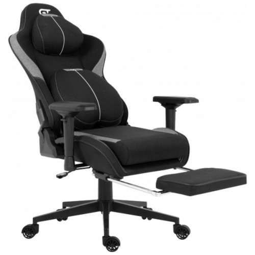 Крісло ігрове GT Racer X-2308 Black/Gray (X-2308 Fabric Black/Gray)