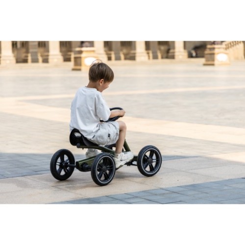 Веломобіль QPlay велокарт дитячий Go Kart Army Green (GK-01GoKartArmy Green)