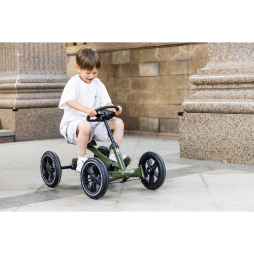 Веломобіль QPlay велокарт дитячий Go Kart Army Green (GK-01GoKartArmy Green)