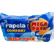 Туалетний папір Papela Comfort 3 шари 16 рулонів (4820270940136)