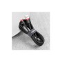 Дата кабель USB 2.0 AM to USB-C 2.0m 2A red-black Baseus (CATKLF-C91)