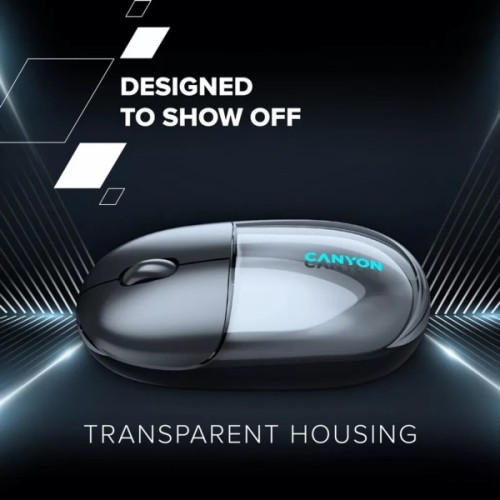 Мишка Canyon OnClick 24 Wireless White (CNS-CMSW24W)