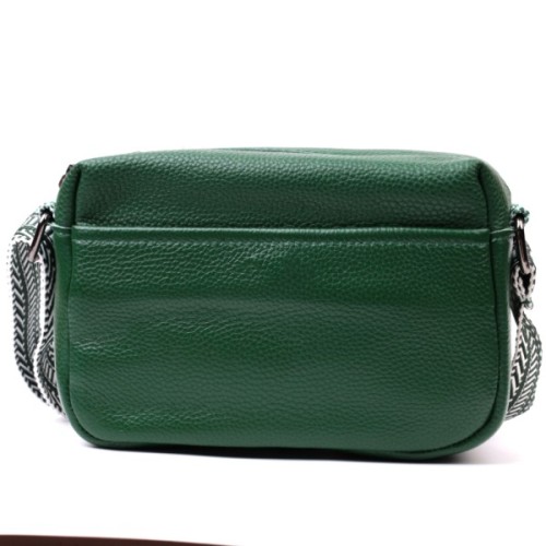 Сумка Vintage З натуральної шкіри Зелена (22603)