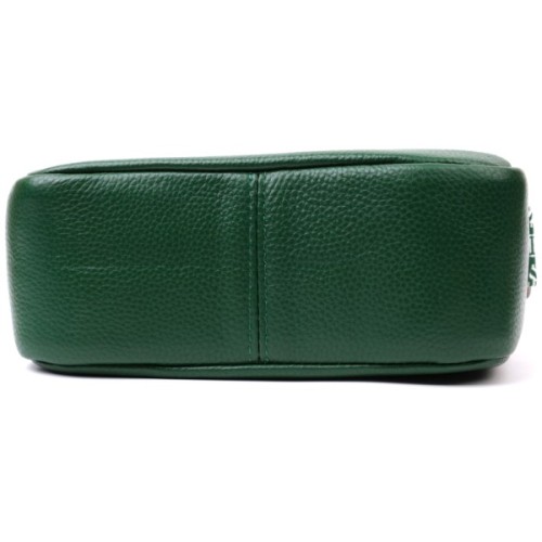 Сумка Vintage З натуральної шкіри Зелена (22603)