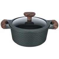 Каструля Resto Ran чорна 20 см 2.4 л (93901)