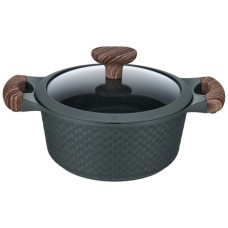 Каструля Resto Ran чорна 20 см 2.4 л (93901)