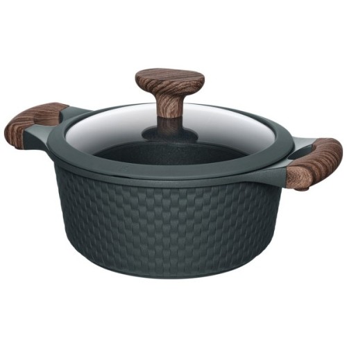 Каструля Resto Ran чорна 20 см 2.4 л (93901)