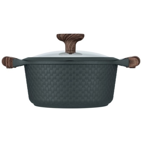 Каструля Resto Ran чорна 20 см 2.4 л (93901)