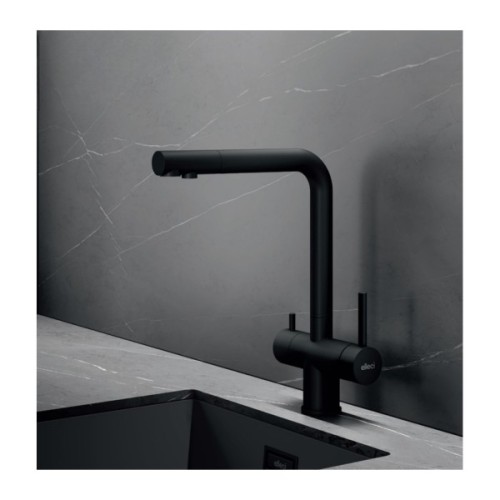 Змішувач Elleci Tourmaline Plus Pure nero 40