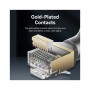 Патч-корд 1м STP cat 8 RJ-45 90° corner black Vention (IKLBF)