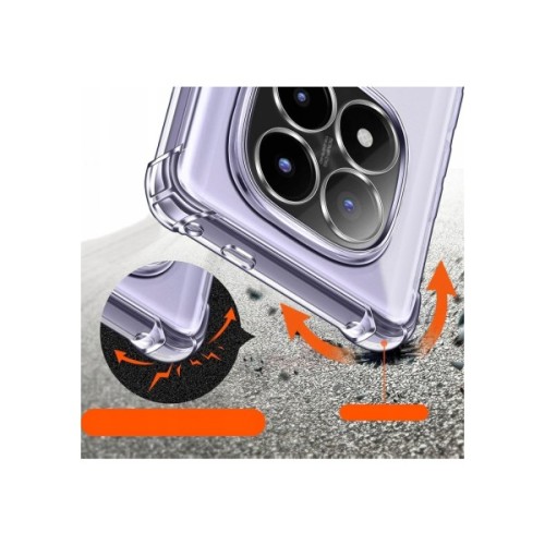 Чохол до мобільного телефона BeCover Anti-Shock Xiaomi Redmi Note 14 Pro 4G Clear (713036)