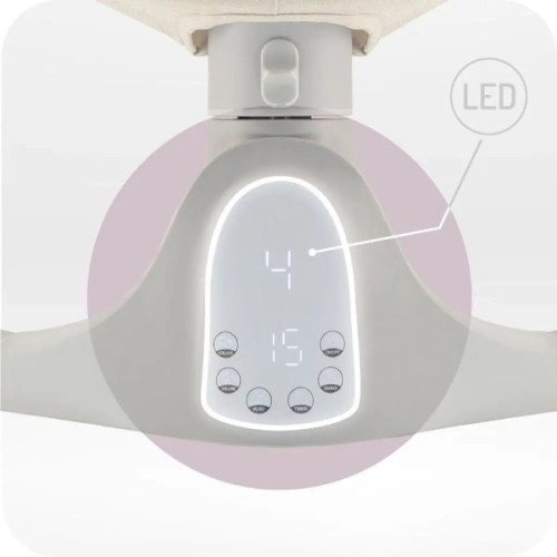 Крісло-гойдалка MoMi Kenani Onyx Sand (BULE00041)