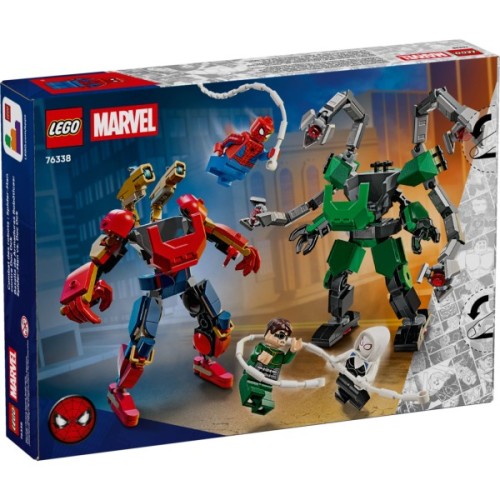 Конструктор LEGO Super Heroes Битва роботів: Людина-павук vs. Доктор Восьминог (76338)