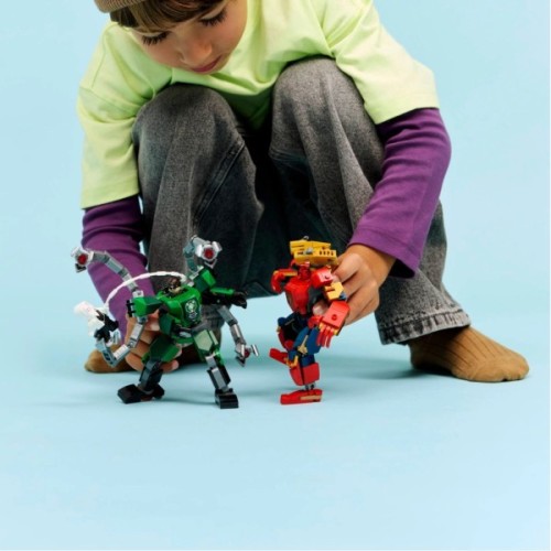 Конструктор LEGO Super Heroes Битва роботів: Людина-павук vs. Доктор Восьминог (76338)