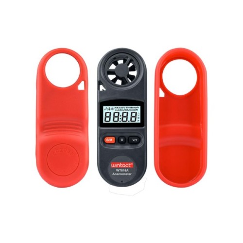 Анемометр Wintact цифровий 0,7-30м/с, -10-45°C (WT816A)
