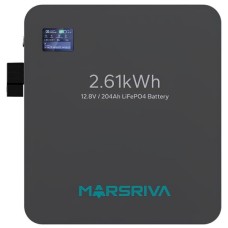 Батарея LiFePo4 Marsriva 12.8V 204Ah 2.61kWh (MR-LFP12-200-WMD) Батарея LiFePo4 Marsriva 12.8V 204Ah 2.61kWh (MR-LFP12-200-WMD)