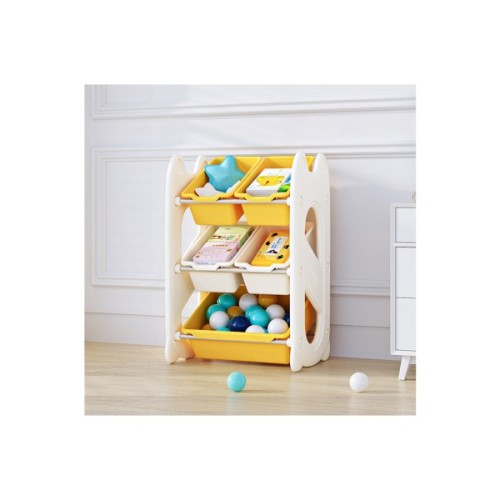 Дитячий стелаж Mealux Coral Mini Yellow (KD-E021 Yellow)