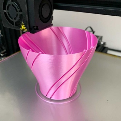 Пластик для 3D-принтера AzureFilm PLA SILK 1,75mm 1kg Princes Gleam/Pink (FL171-4010)