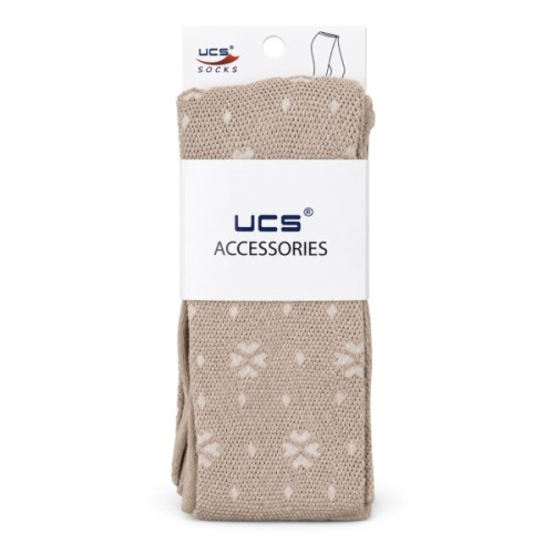 Колготки дитячі UCS Socks ажурні (M0C0301-1255-7G-beige)