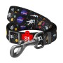 Повідець для собак WAUDOG Nylon "NASA" регульований L Ш 25 мм Д 152-183 см (5314)