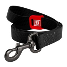 Повідець для собак WAUDOG Waterproof M Ш 20 мм Д 500 cм чорний (27461)