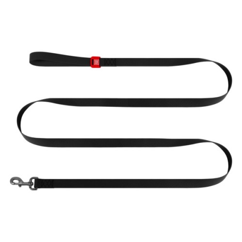 Повідець для собак WAUDOG Waterproof M Ш 20 мм Д 500 cм чорний (27461)