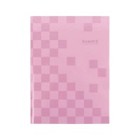 Книга записна Axent A4 Mosaic, 96 аркушів клітинка, рожевий (8427-3-A)