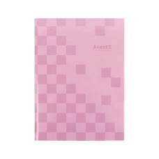 Книга записна Axent A4 Mosaic, 96 аркушів клітинка, рожевий (8427-3-A)