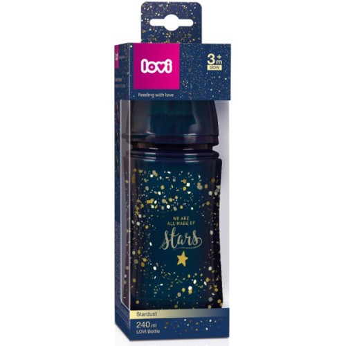 Пляшечка для годування Lovi Stardust 240 мл (21/585)