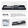 Чохол до мобільного телефона Armorstandart BlackIcon Aramid Plain MagCase Samsung S26 Plus Black (ARM90165)