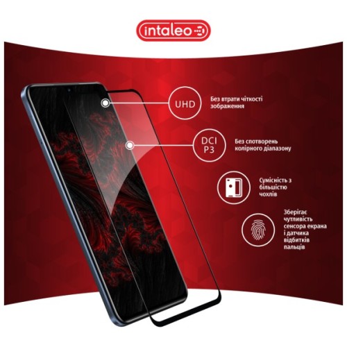 Скло захисне Intaleo Full Glue Infinix Note 12 Black (1283126546587)