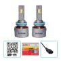 Автолампа PULSO LC15-H11/LED-chips 4575 CSP/12V/2*85W/17000Lm/3000-6000k/Bluetooth APP (LC15-H11)