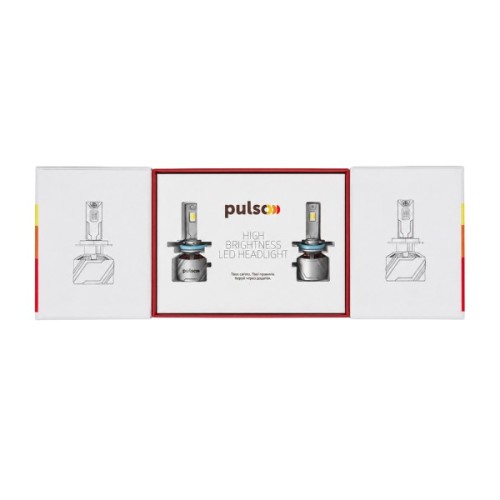 Автолампа PULSO LC15-H11/LED-chips 4575 CSP/12V/2*85W/17000Lm/3000-6000k/Bluetooth APP (LC15-H11)